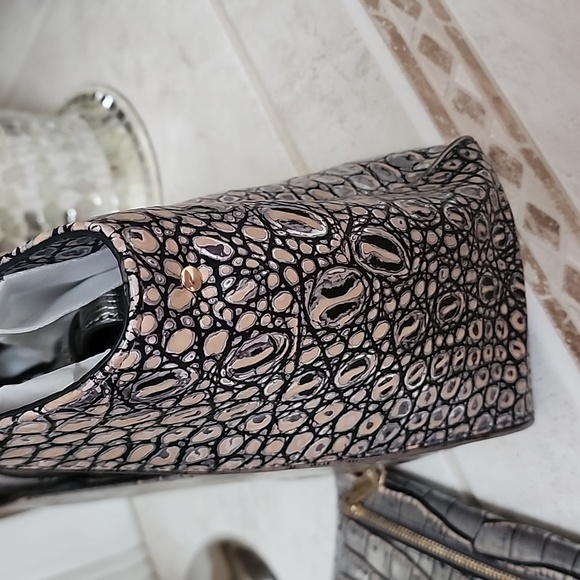 ๐๐ค BRAHMIN Steel SMALL CARLA Handbag & ADY WALLET ๐ค๐ - Picture 15 of 17